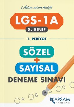 LGS-1 A Deneme Sınavı (1.Periyot)