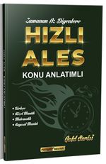 2021 Hızlı ALES Konu Anlatımlı Zamanım Az Diyenlere