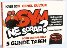 2021 KPSS Genel Kültür Soru Cevaplarla 5 Günde Tarih - Kolektif