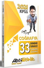 2021 KPSS Coğrafya Tamamı Çözümlü 33 Deneme
