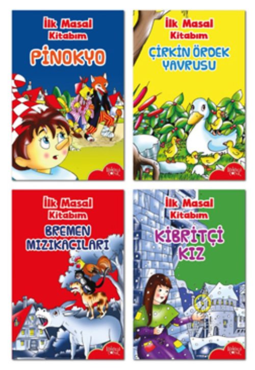 İlk Masal Kitabım Seti (4 Kitap)