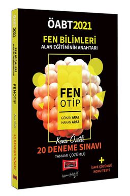 2021 ÖABT Fen Bilimleri Fenotip Konu Özetli Tamamı Çözümlü 20 Deneme Sınavı
