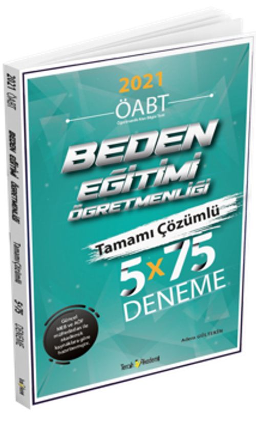 2021 ÖABT Beden Eğitimi Öğretmenliği Tamamı Çözümlü 5x75 Deneme