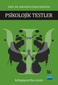Psikolojik Testler - Prof. Dr. İbrahim Ethem Özgüven