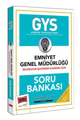 GYS Emniyet Genel Müdürlüğü Bilgisayar İşletmeni Kadrosu İçin Soru Bankası