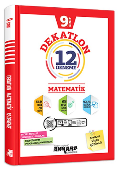 9. Sınıf Dekatlon Matematik 12 Deneme