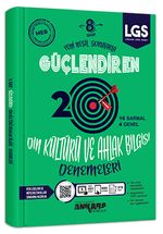 8. Sınıf Güçlendiren Din Kültürü ve Anlak Bilgisi 20 Deneme