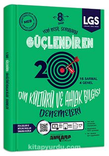8. Sınıf Güçlendiren Din Kültürü ve Anlak Bilgisi 20 Deneme - Kolektif