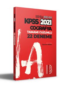 2021 KPSS Coğrafya Tamamı Çözümlü 22 Deneme 