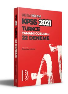 2021 KPSS Türkçe Tamamı Çözümlü 22 Deneme