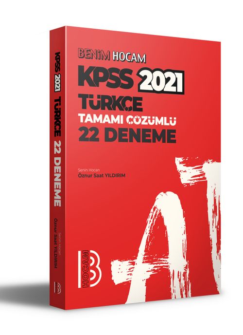 2021 KPSS Türkçe Tamamı Çözümlü 22 Deneme (Öznur Saat Yıldırım