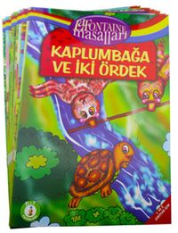 La Fontaine Masalları 1. ve 2. Sınıflar İçin (10 Kitap Takım - Büyük Boy)