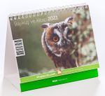 2021 Kitapyurdu Masa Takvimi (Baykuş ve Kitap)