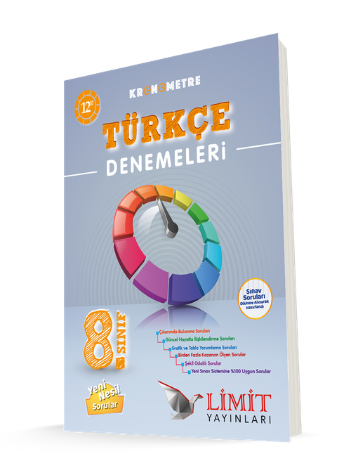 8. Sınıf Kronometre 12'li Türkçe Denemeleri