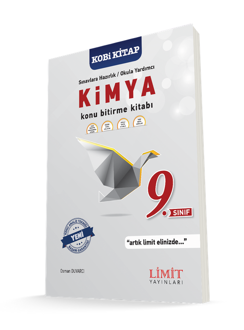 9. Sınıf Kimya Konu Bitirme Kitabı
