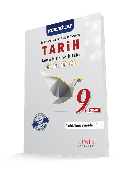 9. Sınıf Tarih Konu Bitirme Kitabı