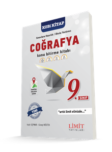 9. Sınıf Coğrafya Konu Bitirme Kitabı