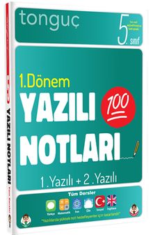 5. Sınıf Yazılı Notları 1. Dönem 1 ve 2. Yazılı