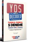 YDS Decoded Tamamı Video &Ccedil;&ouml;z&uuml;ml&uuml; Fasik&uuml;l 5 Deneme
