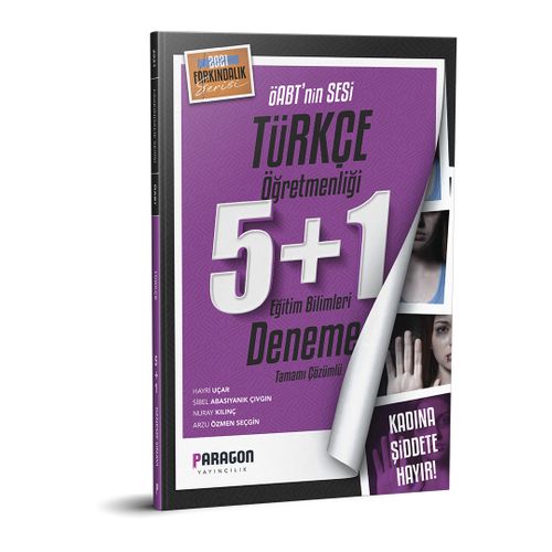 2021 ÖABT Farkındalık Serisi Çözümlü Türkçe 5 Deneme +1 Eğitim Bilimleri Denemesi