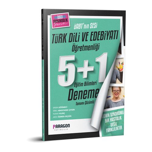 2021 ÖABT Farkındalık Serisi Çözümlü Türk Dili ve Edebiyatı 5 Deneme +1 Eğitim Bilimleri Denemesi