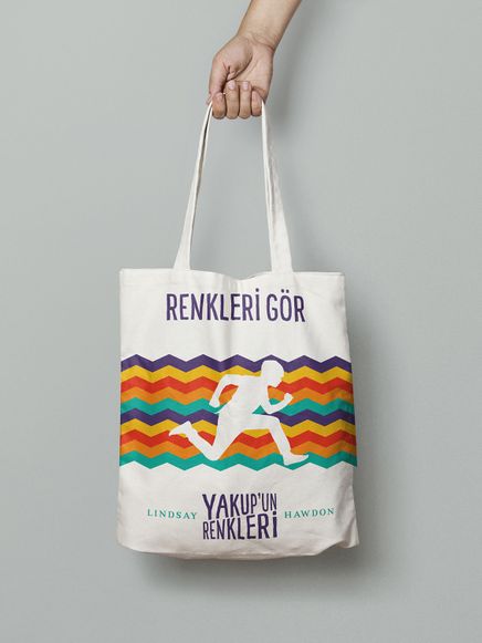 Timaş Bez Çanta (Renkleri Gör - Yakup'un Renkleri - Lindsay Hawdon)