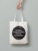 Timaş Bez Çanta (Nasıl Yaşanırsa Öyle Ölünür - Dönüşüm - Franz Kafka)