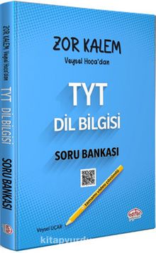 TYT Zor Kalem Veysel Hoca’dan Dil Bilgisi Soru Bankası Tamamı Video Çözümlü - Veysel Uçar