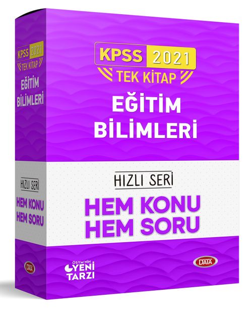 2021 KPSS Eğitim Bilimleri  Hem Konu Hem Soru Seti