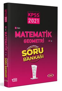 2021 KPSS Matematik Geometri  Tamamı Çözümlü Soru Bankası 