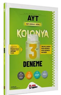 AYT Kolonya Eşit Ağırlık-Sözel 3 Deneme 