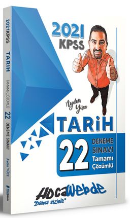 2021 KPSS Tarih Tamamı Çözümlü 22 Deneme