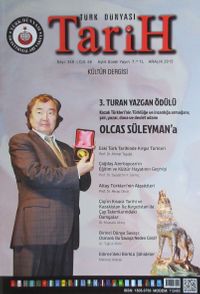Türk Dünyası Araştırmaları Vakfı Dergisi Aralık 2015 / Sayı:348
