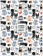 2021 Haftalık Ajanda Fat Cats (3086)