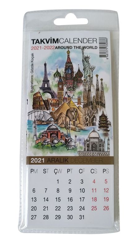 2021-2022 Takvim Dünya Mirası (3088)