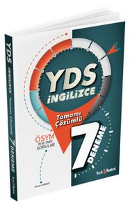 2021 YDS Tamamı Çözümlü 7 Deneme 