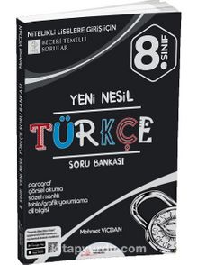 8.Sınıf Türkçe Soru Bankası - Mehmet Vicdan