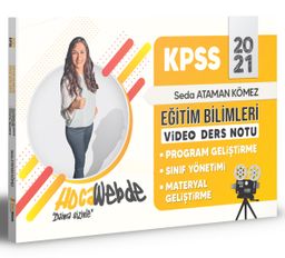 2021 KPSS Eğitim Bilimleri Program Geliştirme -Sınıf Yönetimi - Materyal Geliştirme Video Ders Notları