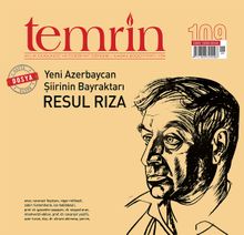 Temrin Aylık Edebiyat Dergisi Sayı:109 Kasım 2020