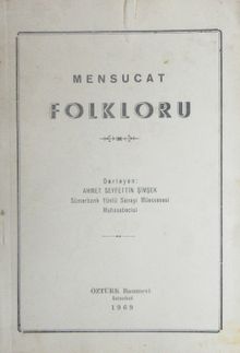 Mensucat Folkloru (1-E-55)