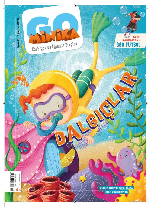 minikaGO Aylık Çocuk Dergisi Sayı: 44 Ağustos 2020