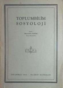 Toplumbilim Sosyoloji (2-F-35)