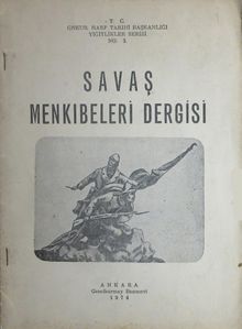 Savaş Menkıbeleri Dergisi (2-F-37)