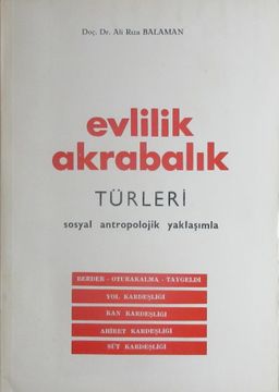 Evlilik Akrabalık Türleri & Sosyal Antropolojik Yaklaşımla (2-F-29)