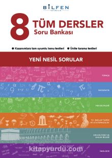8.Sınıf Tüm Dersler Soru Bankası - Bilinmeyen Yazar