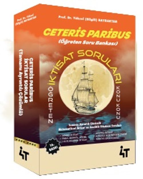 İktisat Soruları Tamamı Çözümlü (2 Cilt) - Ceteris Paribus