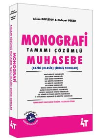 Monografi Tamamı Çözümlü Muhasebe Yazılı (Klasik) Çıkmış  Sorular