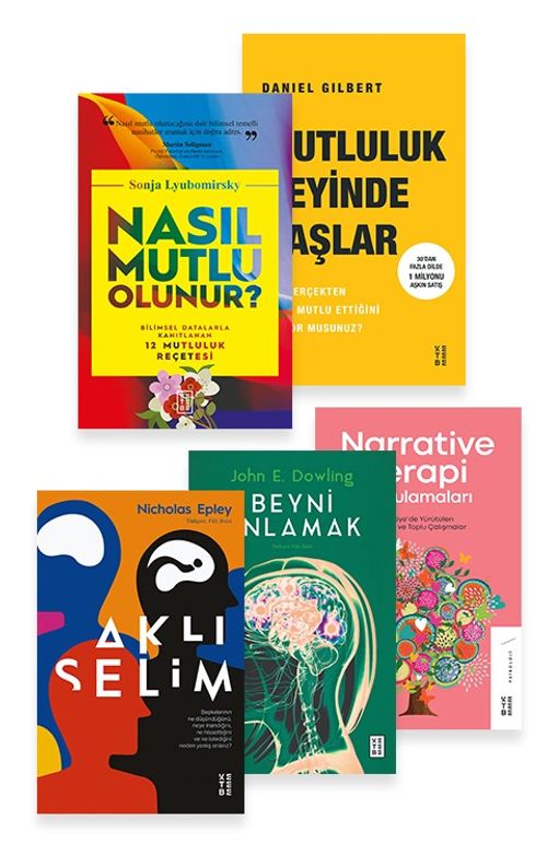 Psikoloji ve İnsan Seti (Çanta Hediyeli 5 Kitap)