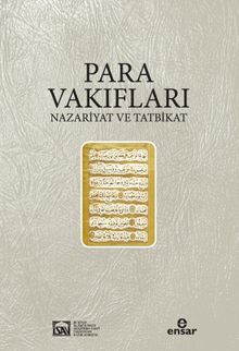 Para Vakıfları & Nazariyat ve Tatbikat