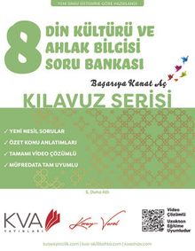 8. Sınıf Kılavuz Serisi Din Kültürü ve Ahlak Bilgisi Soru Bankası